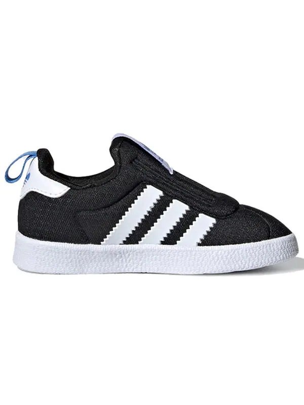 Кроссовки газель 360 Adidas — изображение 2 из 4, черный/белый/синий