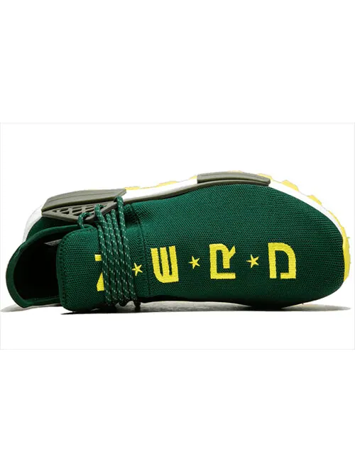 Кроссовки x pharrell nmd hu nerd Adidas — изображение 3 из 4, зеленый