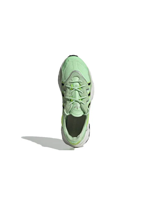 Массивные кроссовки ozweego Adidas — изображение 3 из 4, зеленый