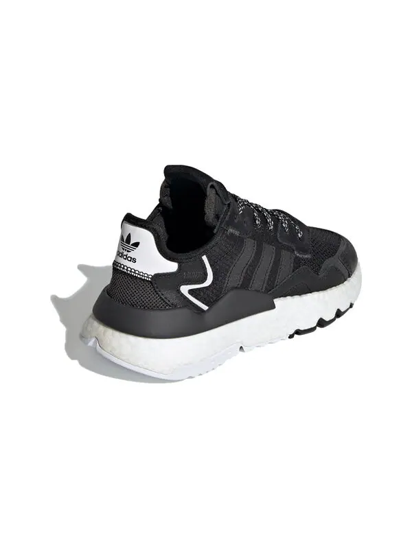Кроссовки nite jogger j Adidas — изображение 4 из 4, черный