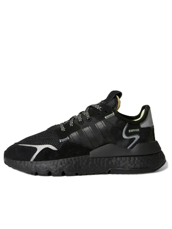 Кроссовки nite jogger j Adidas — изображение 1 из 4, черный
