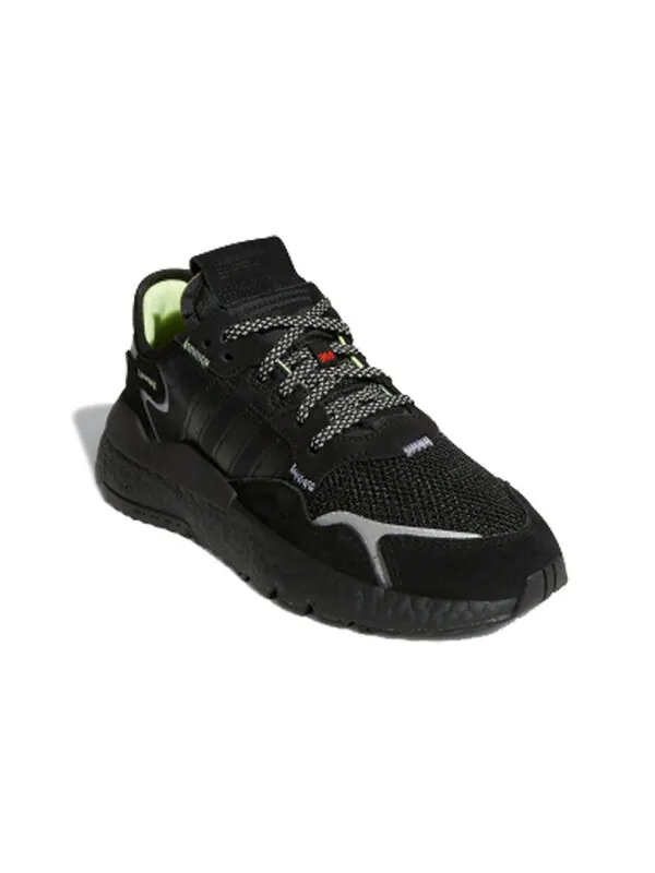 Кроссовки nite jogger j Adidas — изображение 2 из 4, черный