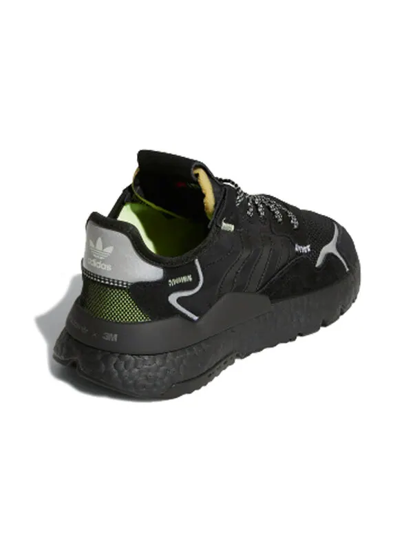 Кроссовки nite jogger j Adidas — изображение 4 из 4, черный
