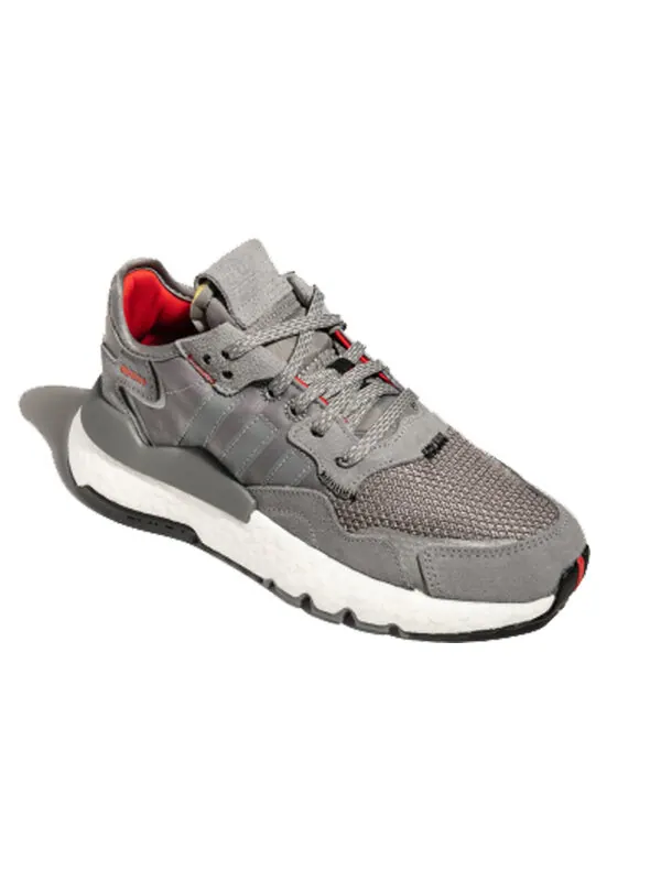 Кроссовки nite jogger j Adidas — изображение 2 из 4, серый