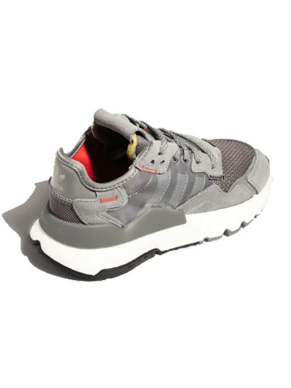 Кроссовки nite jogger j Adidas — изображение 3 из 4, серый