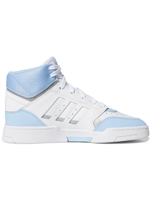Кроссовки оригинальные drop step Adidas — изображение 2 из 4, синий/белый