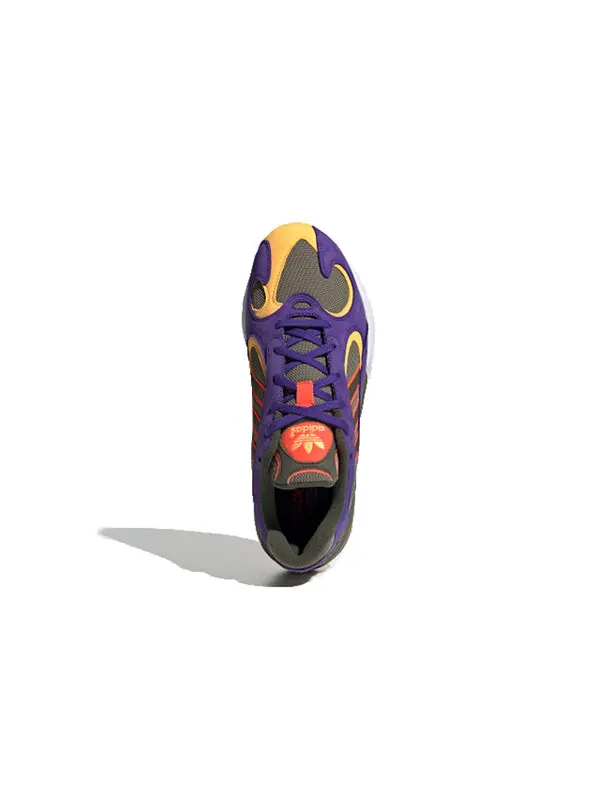 Кроссовки yung 1 trail Adidas — изображение 4 из 4, зеленый/оранжевый/синий