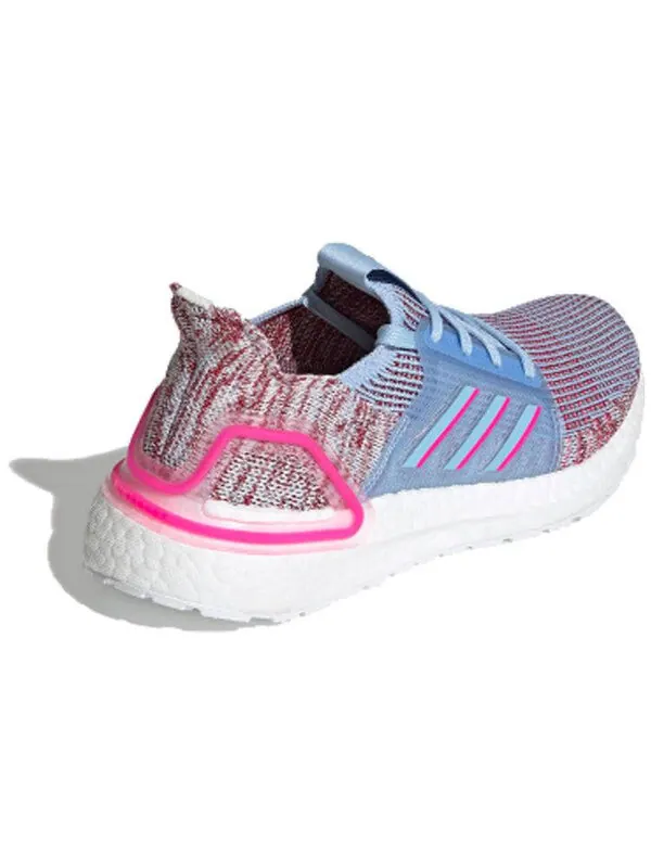 Кроссовки ultraboost 19 j Adidas — изображение 3 из 3, синий/розовый