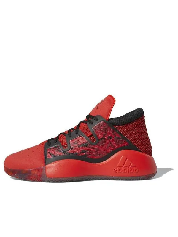 Кроссовки pro vision Adidas — изображение 1 из 4, красный/черный