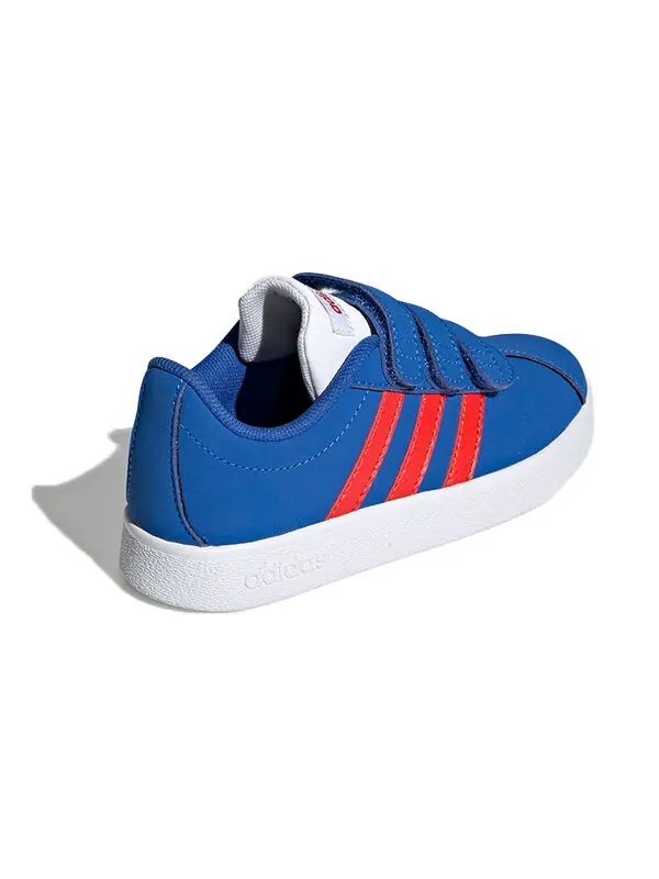 Кроссовки neo vl court 2.0 Adidas — изображение 4 из 4, синий/красный