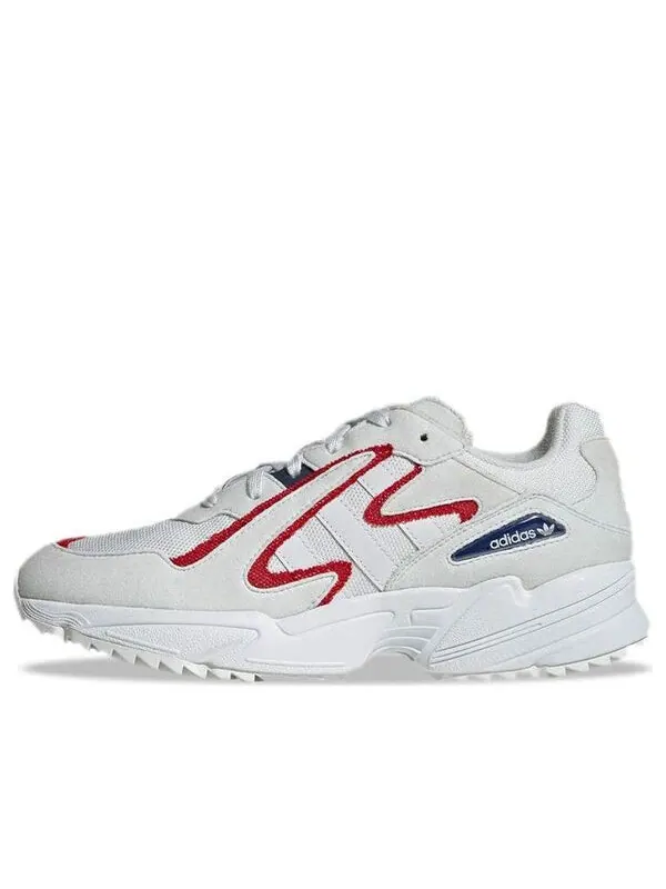 Кроссовки оригинальные yung 96 chasm trail Adidas — изображение 1 из 4, белый/красный