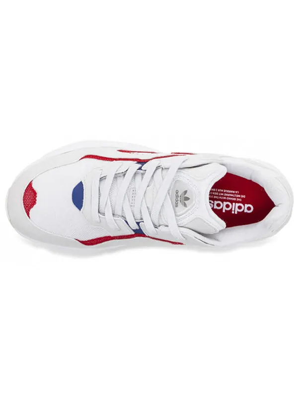Кроссовки оригинальные yung 96 chasm trail Adidas — изображение 4 из 4, белый/красный