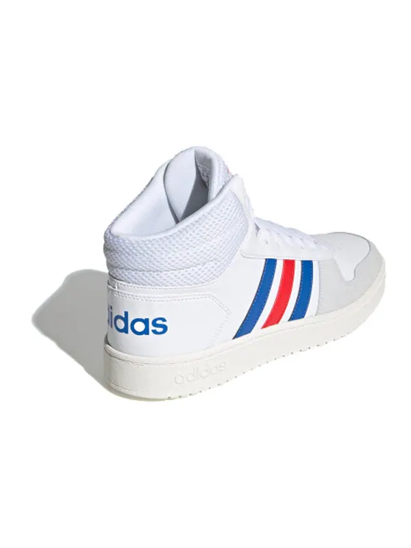 Кроссовки hoops 2.0 средние Adidas — изображение 4 из 4, белый