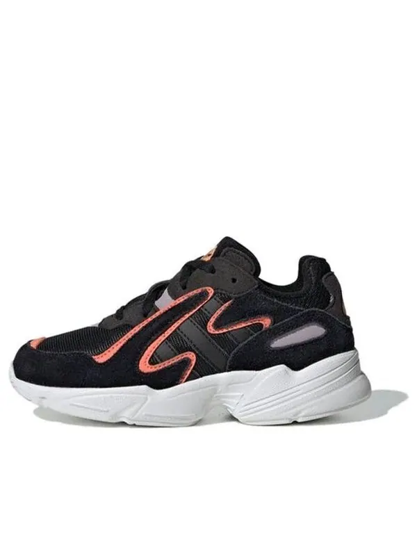 Кроссовки yung 96 chasm shoes Adidas — изображение 1 из 4, черный/розовый