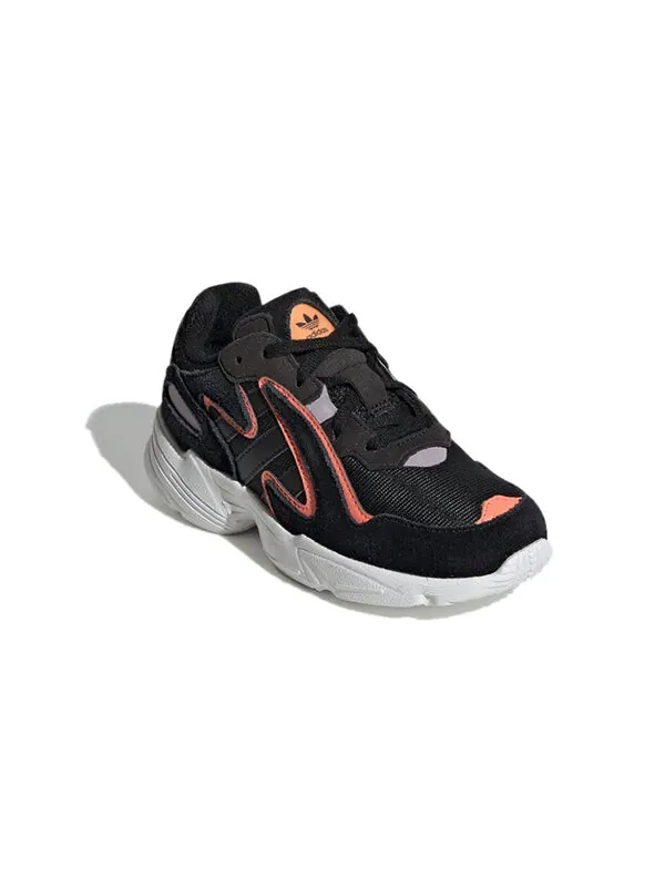 Кроссовки yung 96 chasm shoes Adidas — изображение 3 из 4, черный/розовый