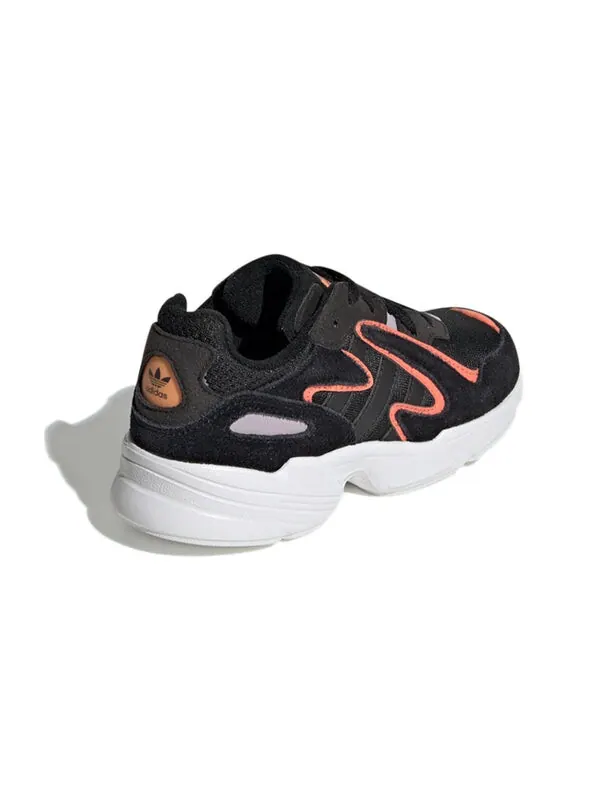 Кроссовки yung 96 chasm shoes Adidas — изображение 4 из 4, черный/розовый
