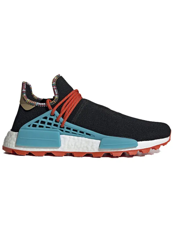 Кроссовки x pharrell nmd hu inspiration pack Adidas — изображение 2 из 4, черный/зеленый/красный