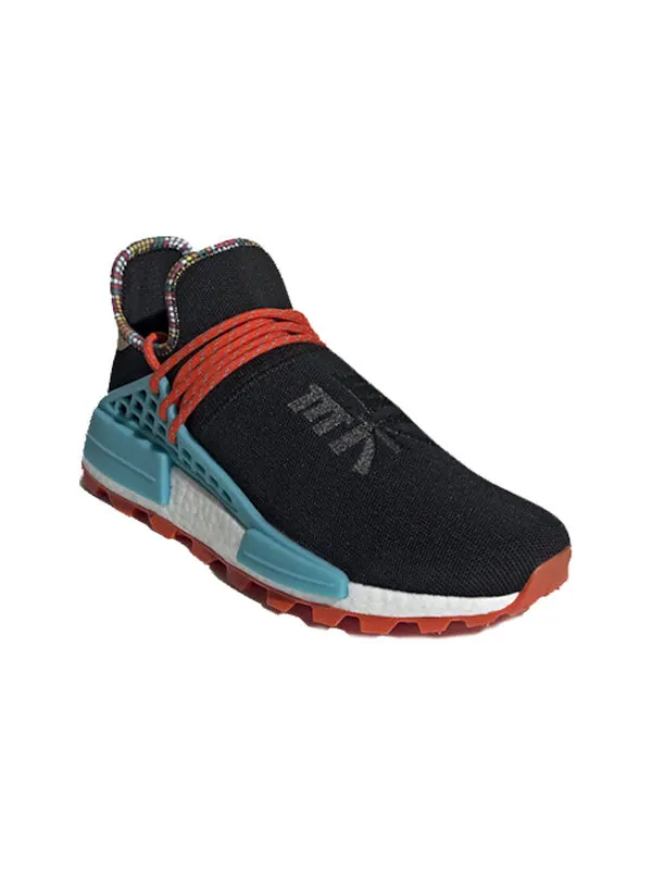Кроссовки x pharrell nmd hu inspiration pack Adidas — изображение 3 из 4, черный/зеленый/красный
