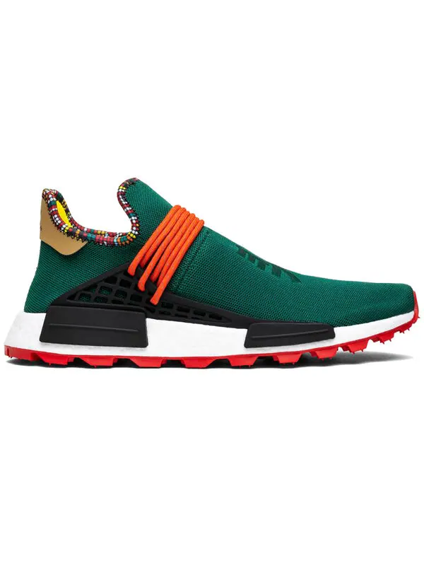 Кроссовки x pharrell nmd hu Adidas — изображение 3 из 4, зеленый