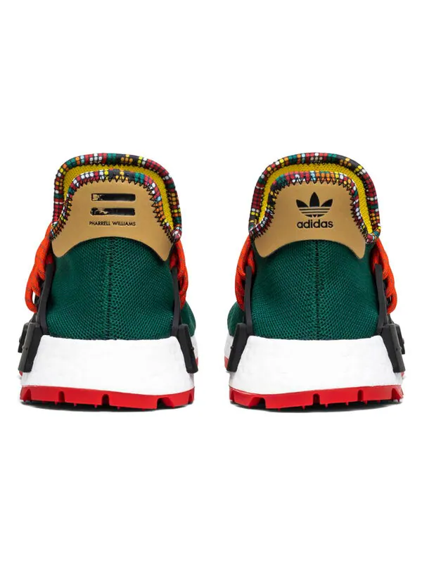 Кроссовки x pharrell nmd hu Adidas — изображение 4 из 4, зеленый
