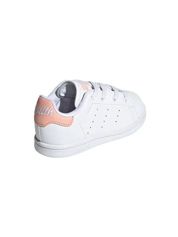 Кроссовки оригиналы stan smith el Adidas — изображение 3 из 4, белый/розовый