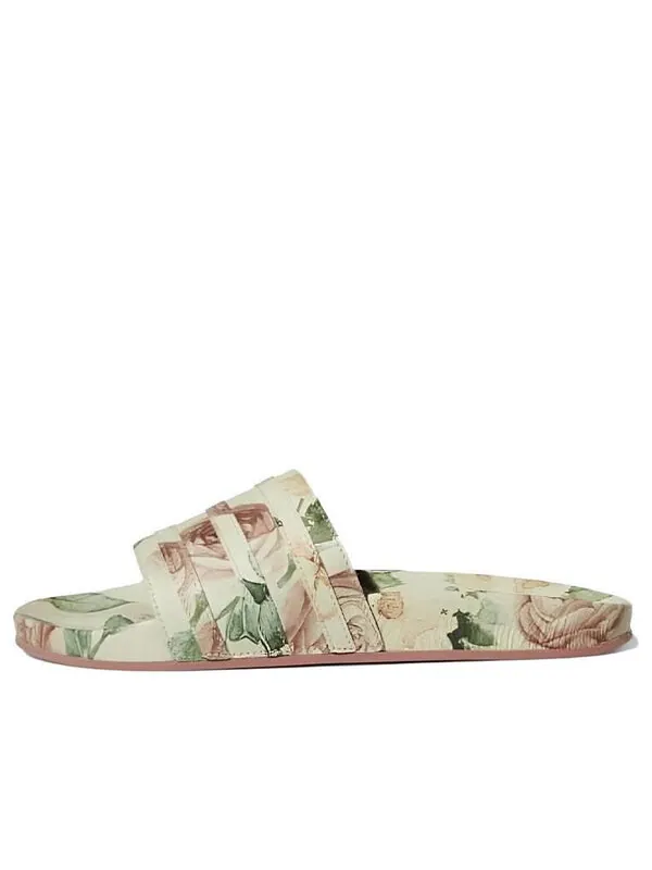 Тапочки eric emanuel x adilette слайдеры Adidas — изображение 1 из 4, песочный//белый