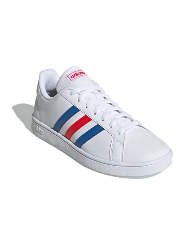 Кроссовки гранд корт база Adidas — изображение 2 из 4, белый/красный/синий