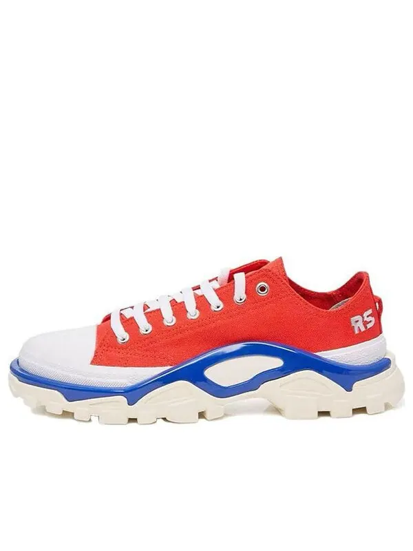 Кроссовки raf simons x detroit runner 'red' Adidas — изображение 1 из 4, красный/синий