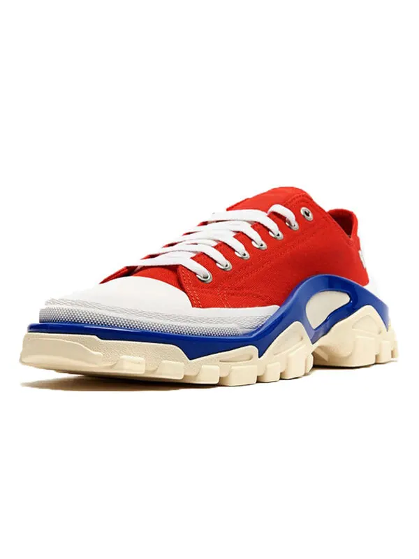 Кроссовки raf simons x detroit runner 'red' Adidas — изображение 4 из 4, красный/синий