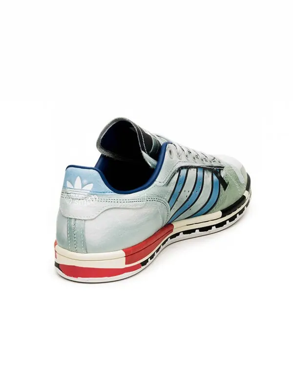 Кроссовки raf simons x micropacer stan 'trompe l'oeil' Adidas — изображение 3 из 4, серебряный