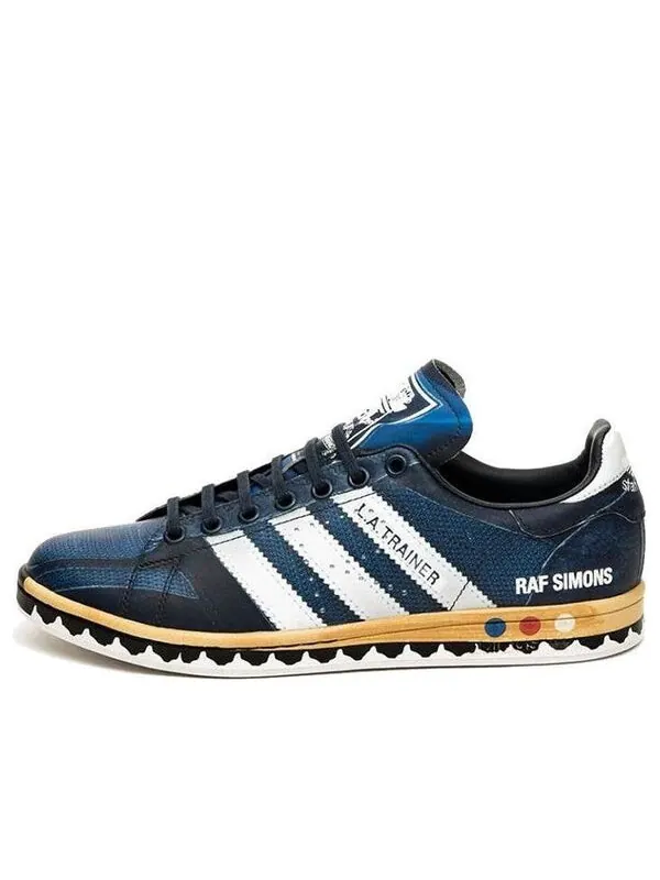 Кроссовки raf simons x la trainer stan 'trompe l'oeil' Adidas — изображение 1 из 4, синий
