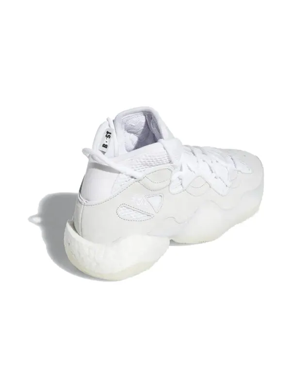 Кроссовки byw iii Adidas Crazy — изображение 4 из 4, белый/серый
