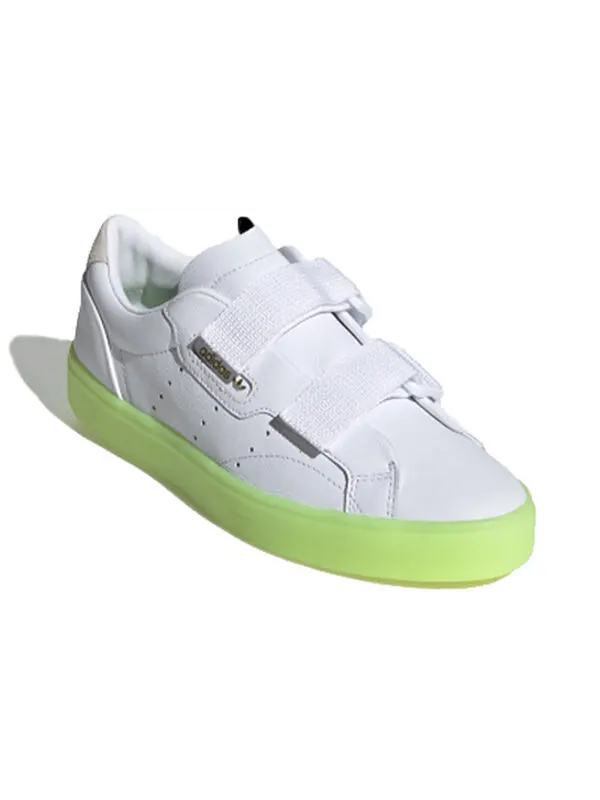 Кроссовки гладкие s Adidas — изображение 3 из 4, белый