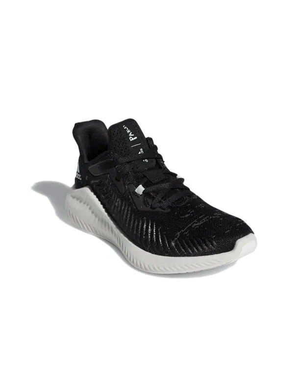 Кроссовки alphabounce parley j Adidas — изображение 3 из 4, черный/белый