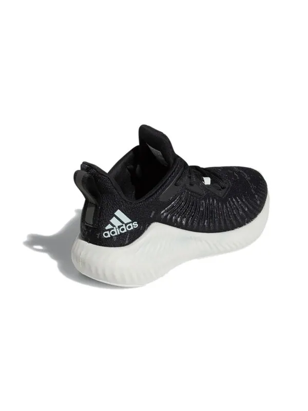 Кроссовки alphabounce parley j Adidas — изображение 4 из 4, черный/белый