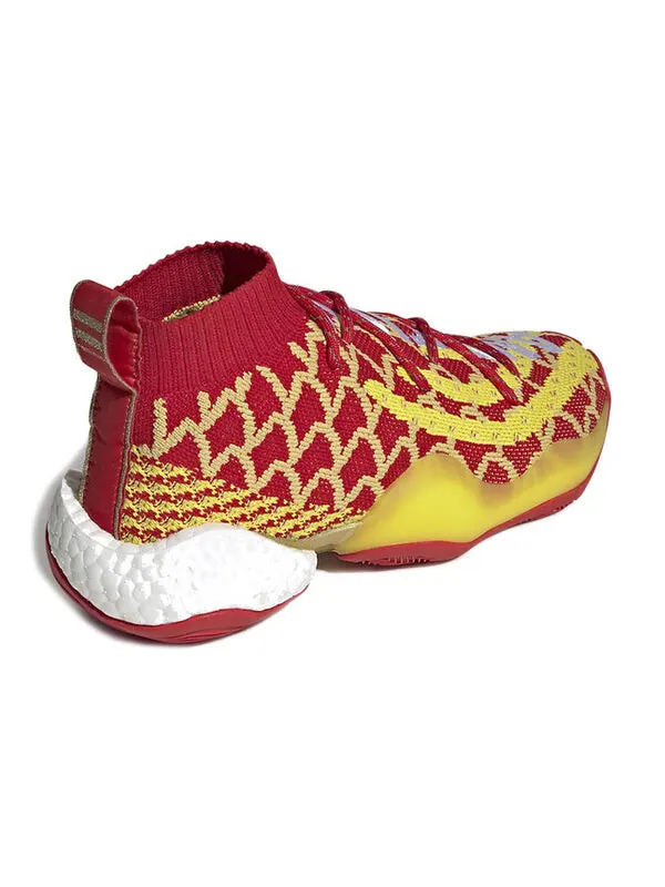 Кроссовки x pharrell crazy byw Adidas — изображение 4 из 4, красный
