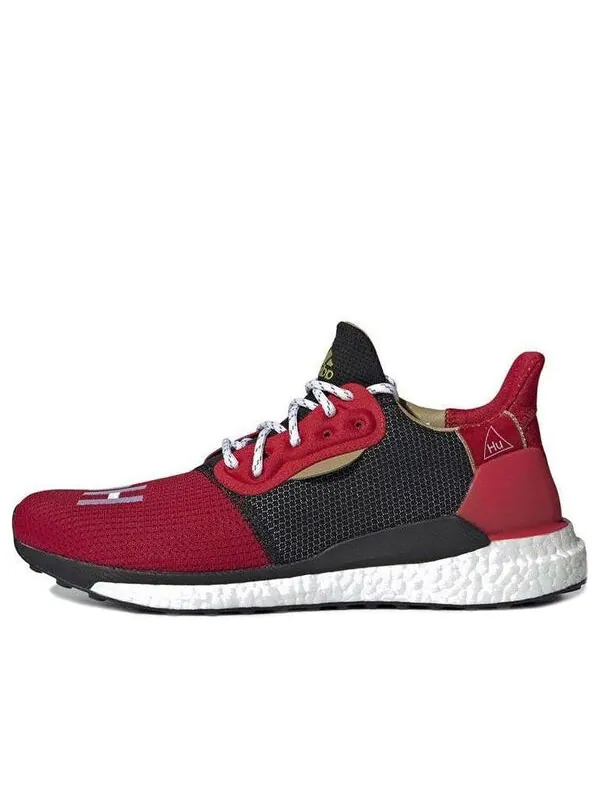 Кроссовки x pharrell solar hu glide st Adidas — изображение 1 из 4, красный/черный