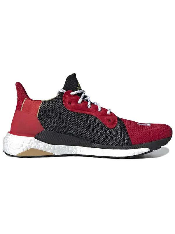 Кроссовки x pharrell solar hu glide st Adidas — изображение 2 из 4, красный/черный