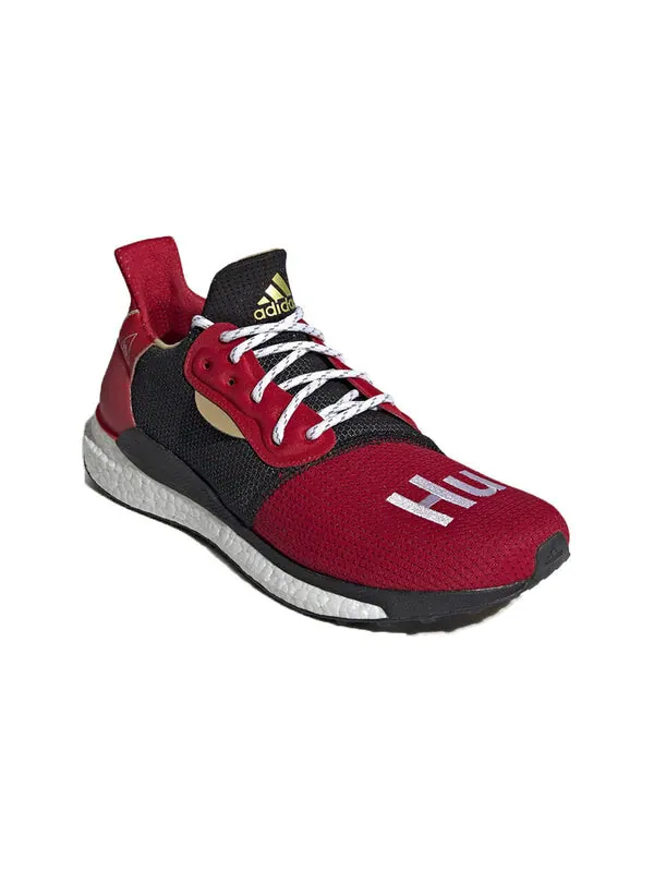 Кроссовки x pharrell solar hu glide st Adidas — изображение 3 из 4, красный/черный