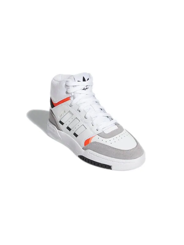 Кроссовки (GS) Adidas Original Drop Step Competition Running Shoes 'White Grey Orange' — изображение 3 из 4