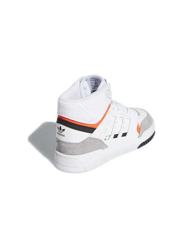 Кроссовки (GS) Adidas Original Drop Step Competition Running Shoes 'White Grey Orange' — изображение 4 из 4