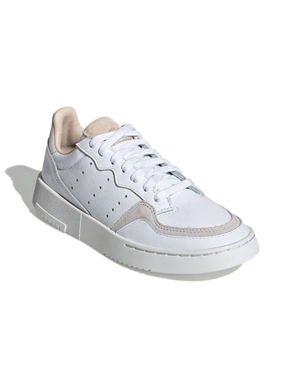 Кроссовки оригиналы supercourt j Adidas — изображение 2 из 4, белый/коричневый