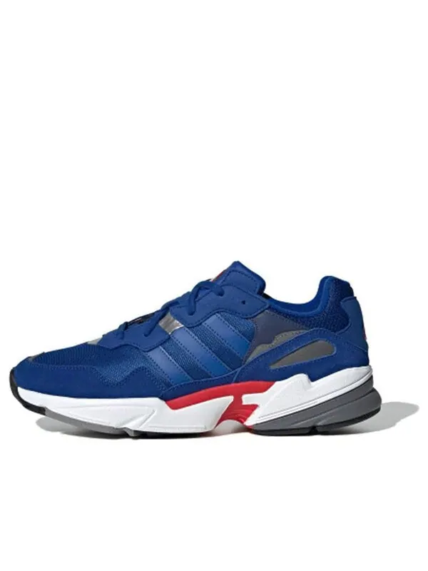 Кроссовки оригинальные yung 96 спортивная повседневная обувь Adidas — изображение 1 из 4, синий
