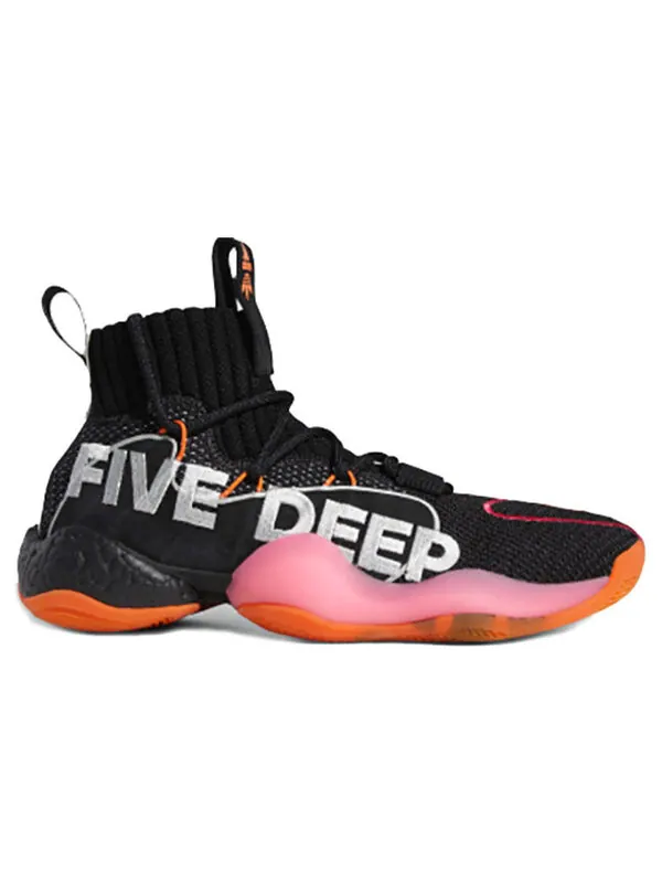 Кроссовки byw x pe Adidas Crazy — изображение 2 из 4, оранжевый