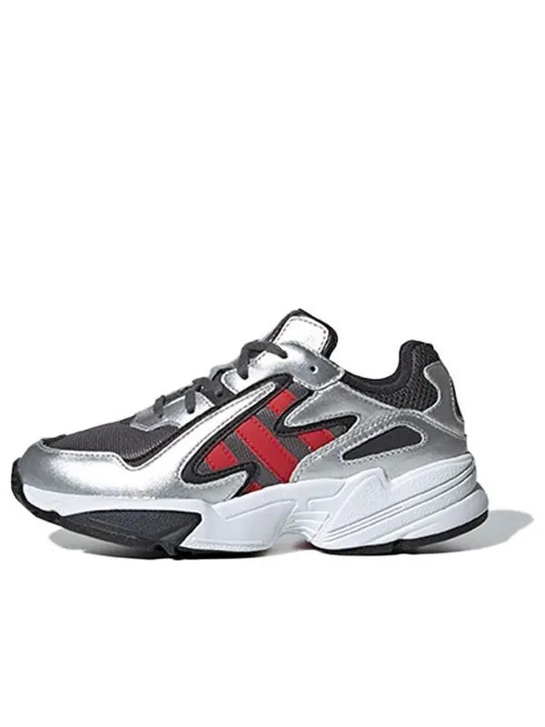 Кроссовки yung 96 chasm j Adidas — изображение 1 из 4, серый