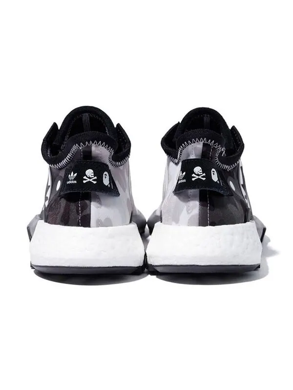 Кроссовки xa bathing ape x neighborhood pod s3.1 Adidas — изображение 4 из 4, черный