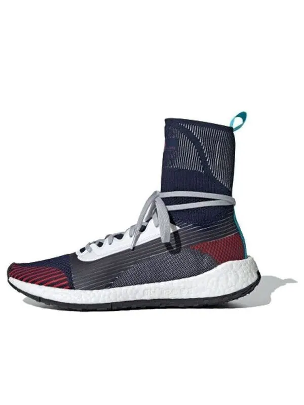 Кроссовки PulseBoost HD Mid S. Adidas — изображение 1 из 4, серый/красный