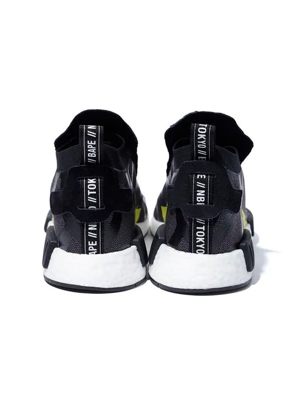 Кроссовки xa bathing ape x neighborhood nmd_ts1 pk Adidas — изображение 3 из 3, черный