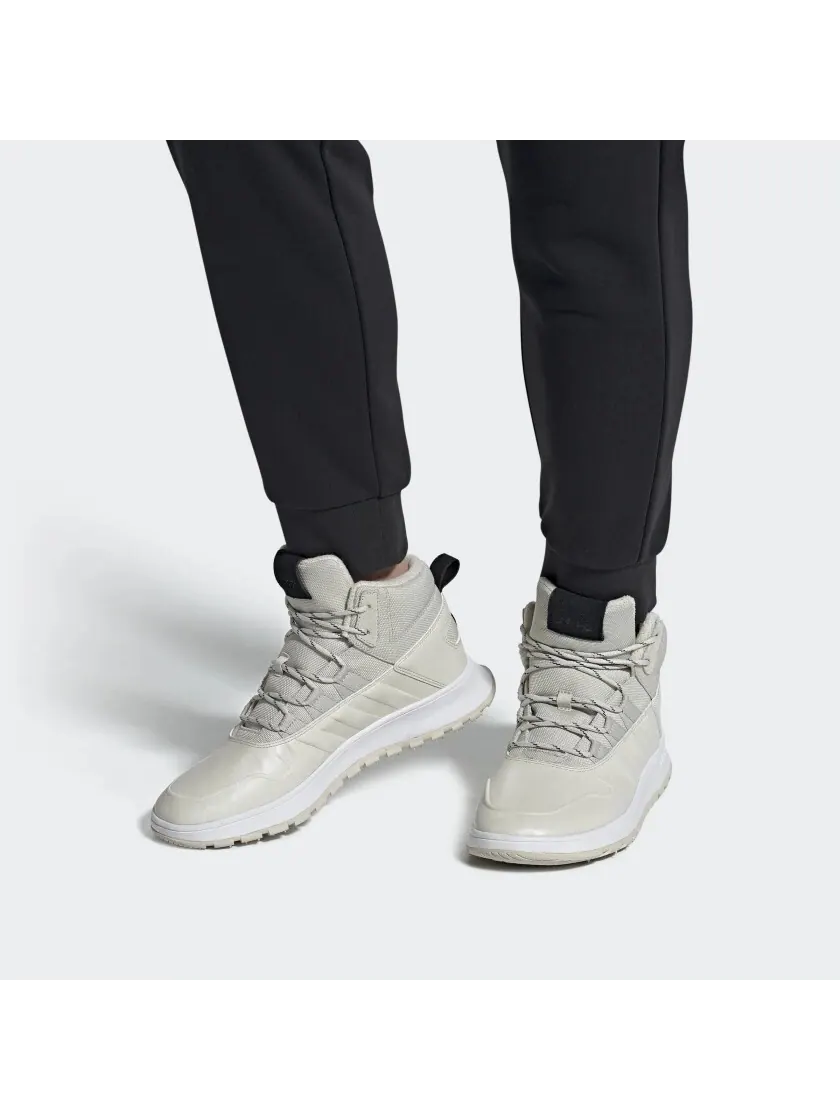 Кроссовки neo fusion storm wtr Adidas — изображение 5 из 5, серый/белый
