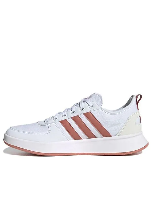 Кроссовки court80s white/pink Adidas — изображение 1 из 4, белый/розовый